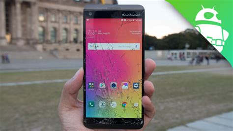 LG V20 drop test: this is what it takes to break it